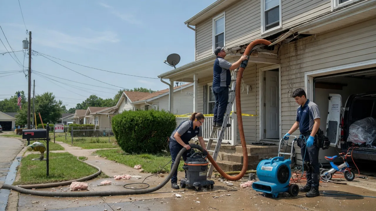 Water Damage Restoration in Hodge, LA near me